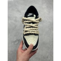 Nike Dunk Low 베이지 마로프 스트랩 커스텀(해외 배송)