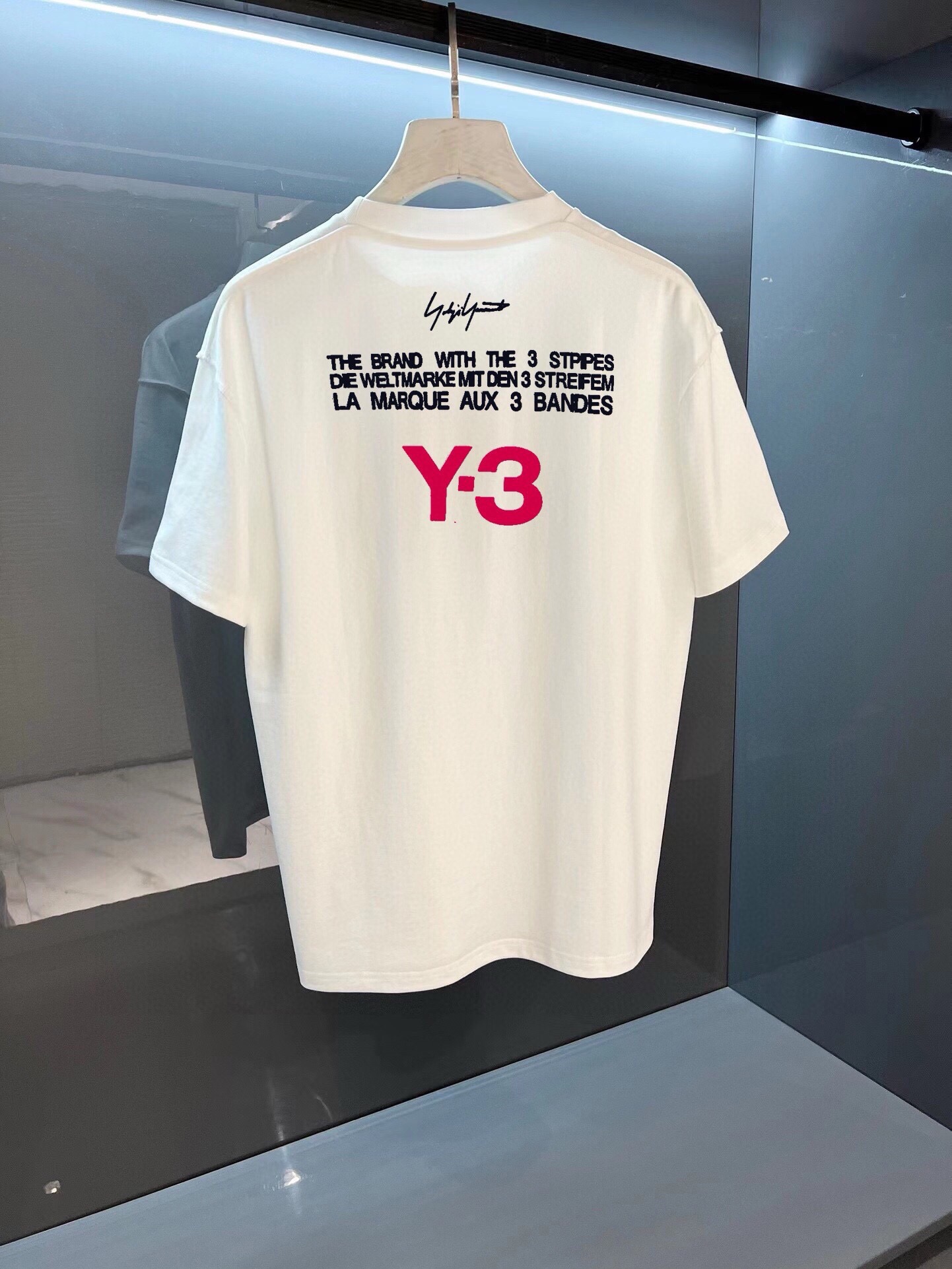 Y -3 남여공용 티셔츠 (해외 배송)